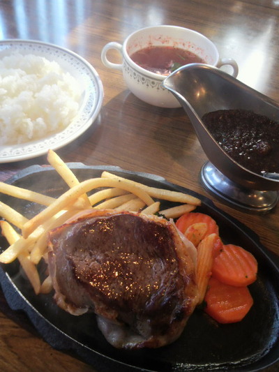 06.ステーキ登場