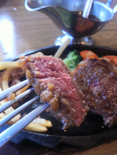 07.レアの焼き加減絶妙