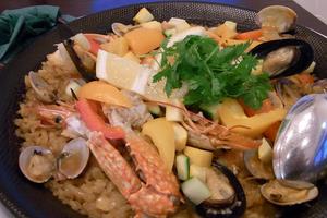 魚介のスペシャルなパエリア