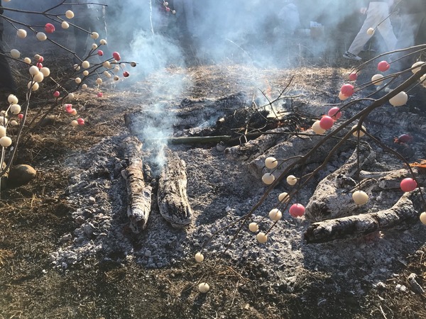 清めの熱で焼き焼き