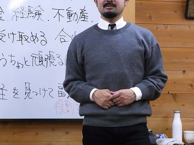 冬のセーター