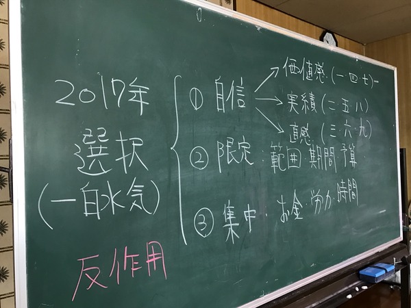 九星別の選択