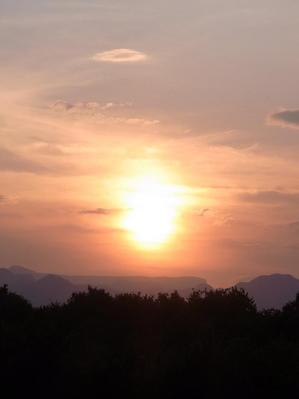 9月25日夕日5
