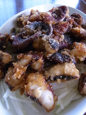7.タコの唐揚げ