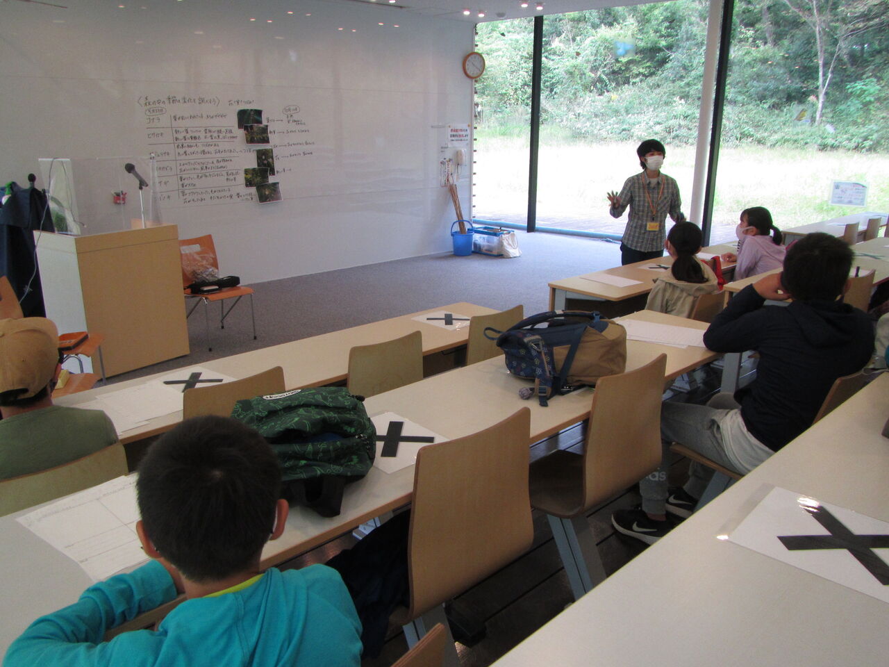 21年10月 森の中の季節の変化を調べよう ザリガニ釣り ジュニアもりレンジャーのblog