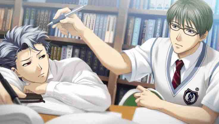 設楽紺野 スチルイベント「図書室で勉強会」セリフ ときメモgs3