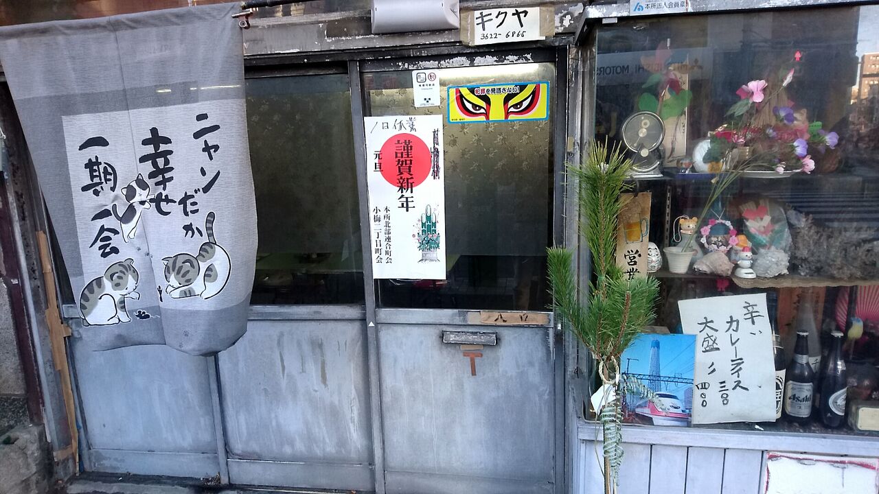 墨田区 リアル深夜食堂 朝飲み 謎の営業形態 キクヤ Anabolic Town 墨田区 リアル深夜食堂 朝飲み 謎の営業形態 キクヤ Anabolic Town