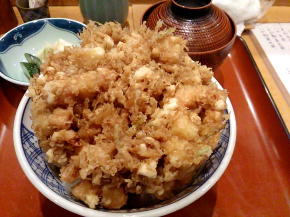 柏 天ぷら屋 味覚 のかき揚げ丼 melt Town 柏 天ぷら屋 味覚 のかき揚げ丼 melt Town