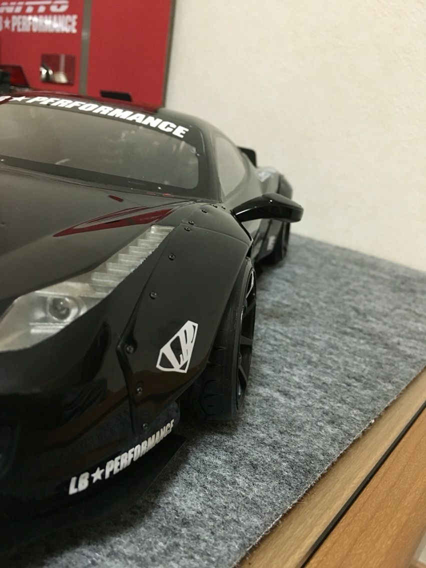 フェラーリ458LB 完成 : JUNKIES@yama ラジコン2駆ドリフト日記