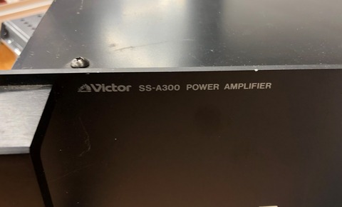 Victor PS-A300 ジャンク パワーアンプ Victor PS-A300 パワーアンプ ジャンク扱い