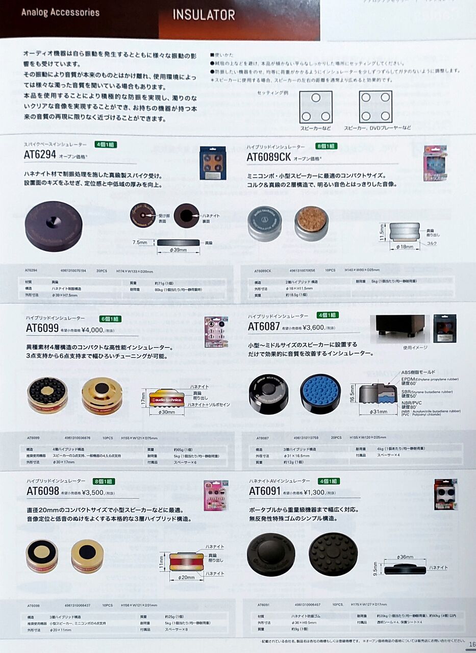 オーディオテクニカAT6091を買った : (ヴィンテージではない オーディオテクニカAT6091を買った : (ヴィンテージではない