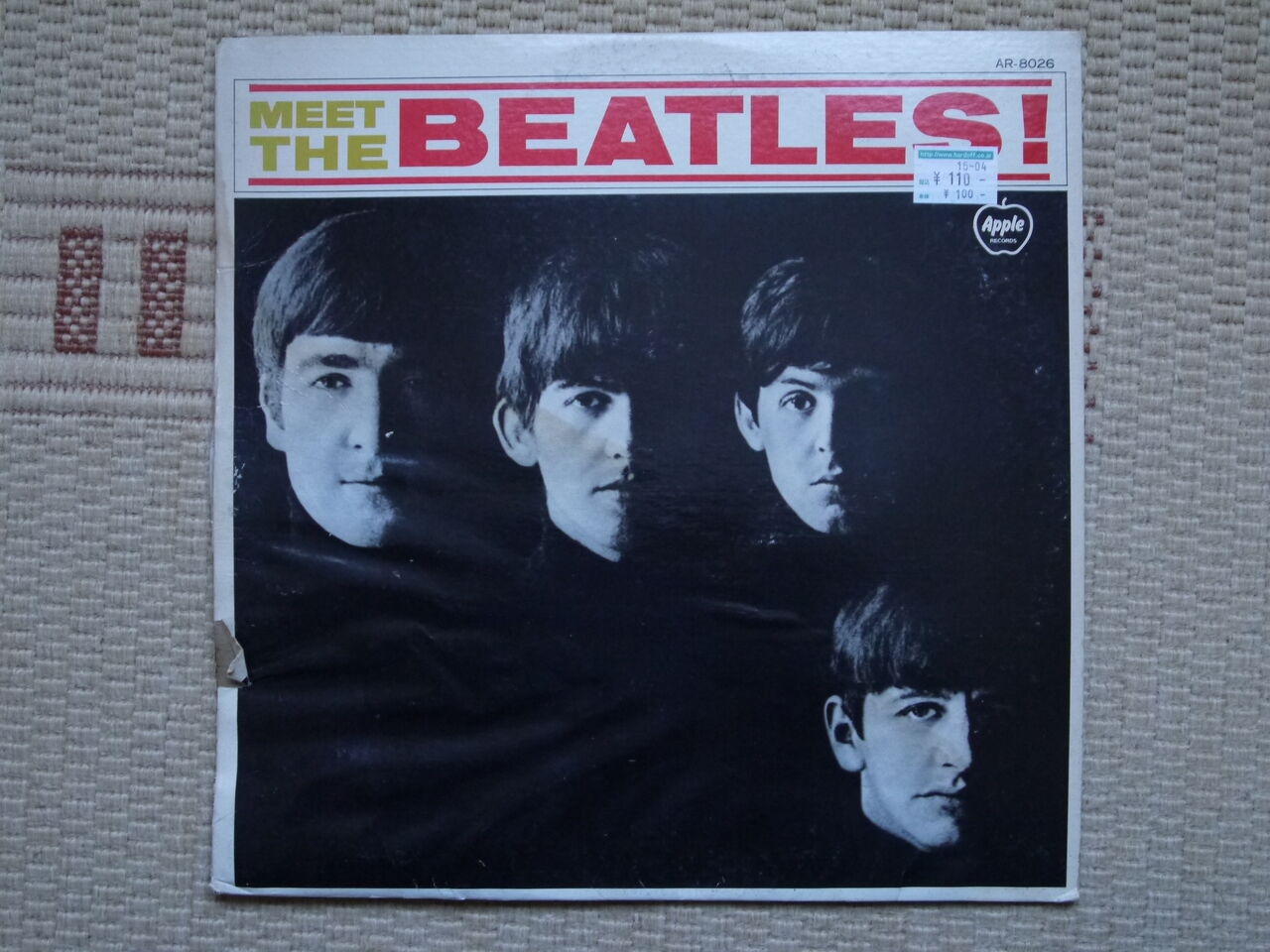 日本最初のビートルズアルバム ビートルズ ヴィンテージではない レトロオーディオの世界