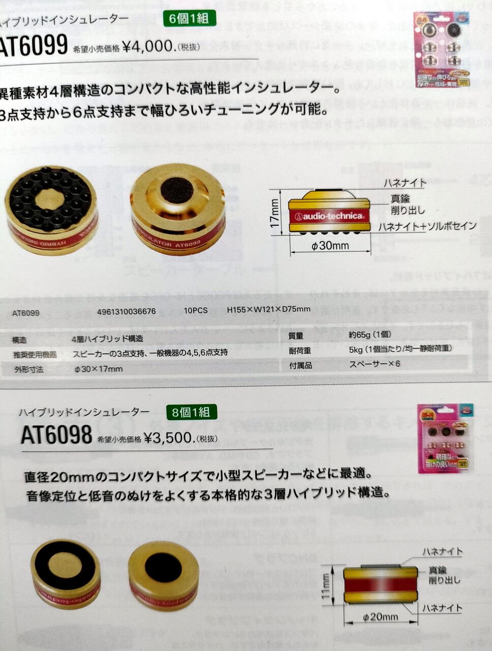 オーディオテクニカAT6091を買った : (ヴィンテージではない オーディオテクニカAT6091を買った : (ヴィンテージではない