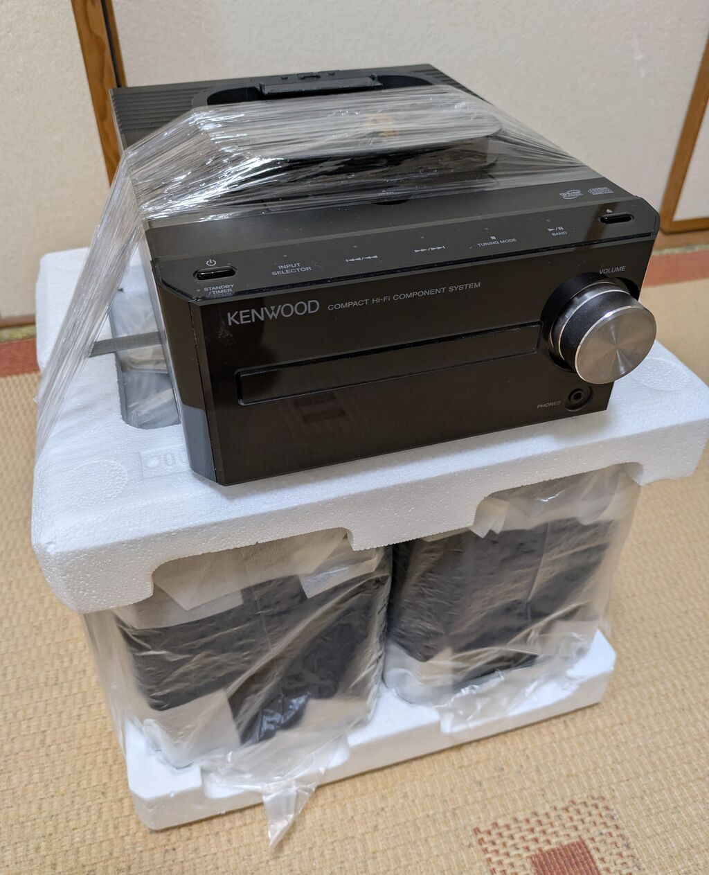 KENWOODケンウッド コンパクトハイファイコンポーネントシステム K-521 ジャンクKENWOOD K-521を買った : （ヴィンテージではない）レトロ