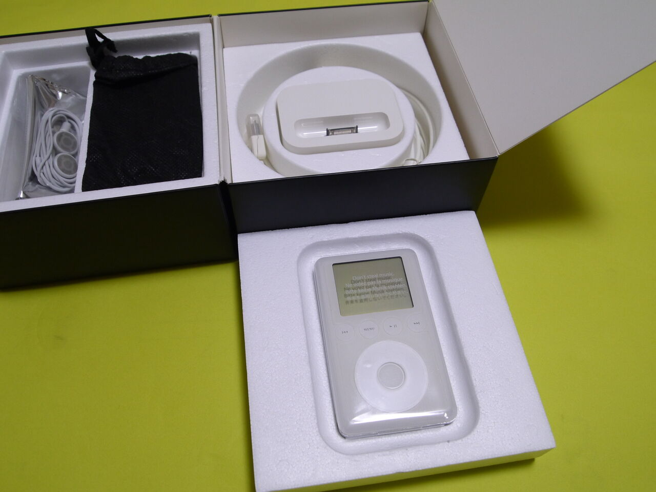 奇跡？iPod G3（第三世代）元箱入を手に入れた