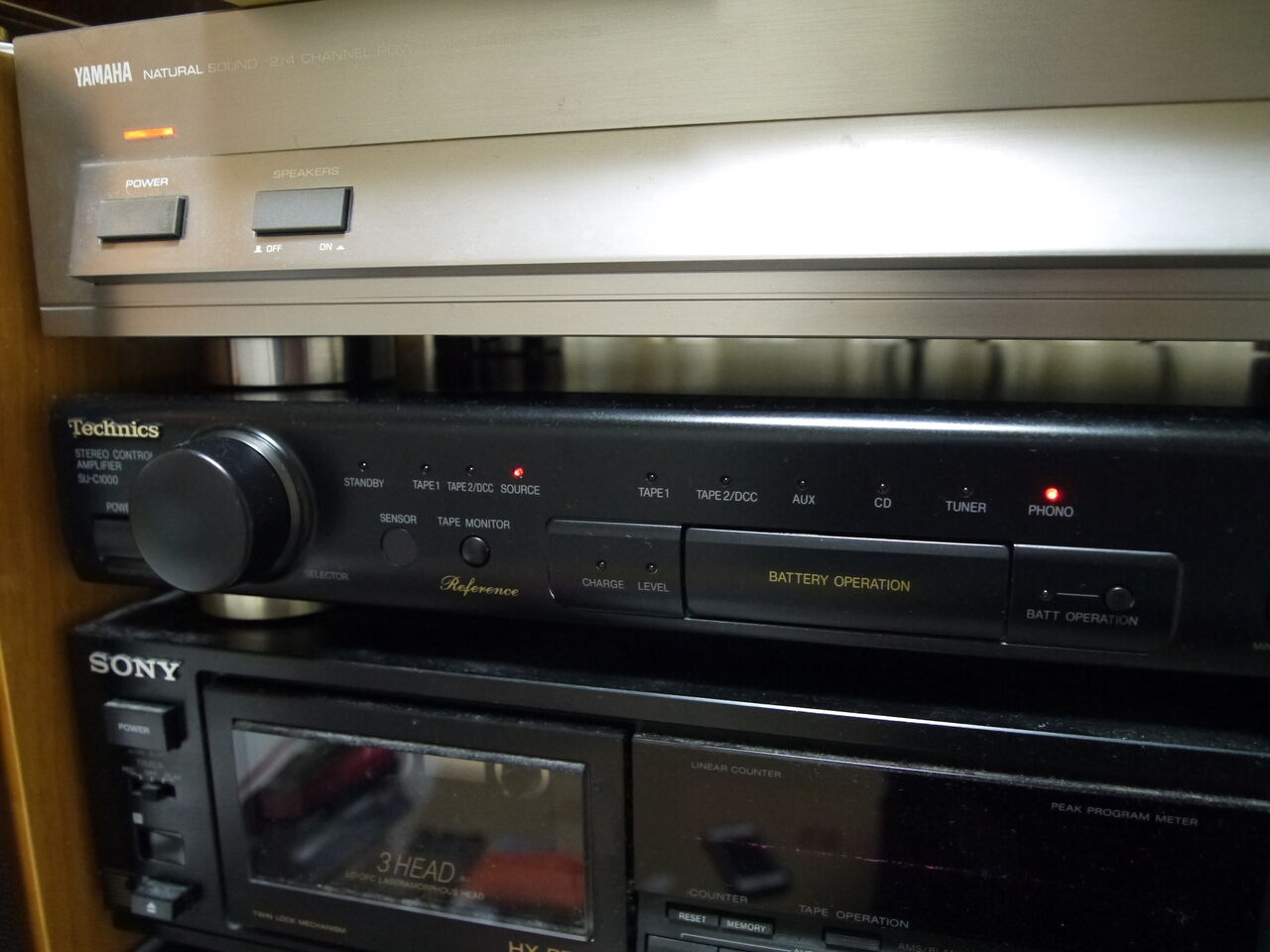 Technics SU-C1000を買った2 : （ヴィンテージではない）レトロ