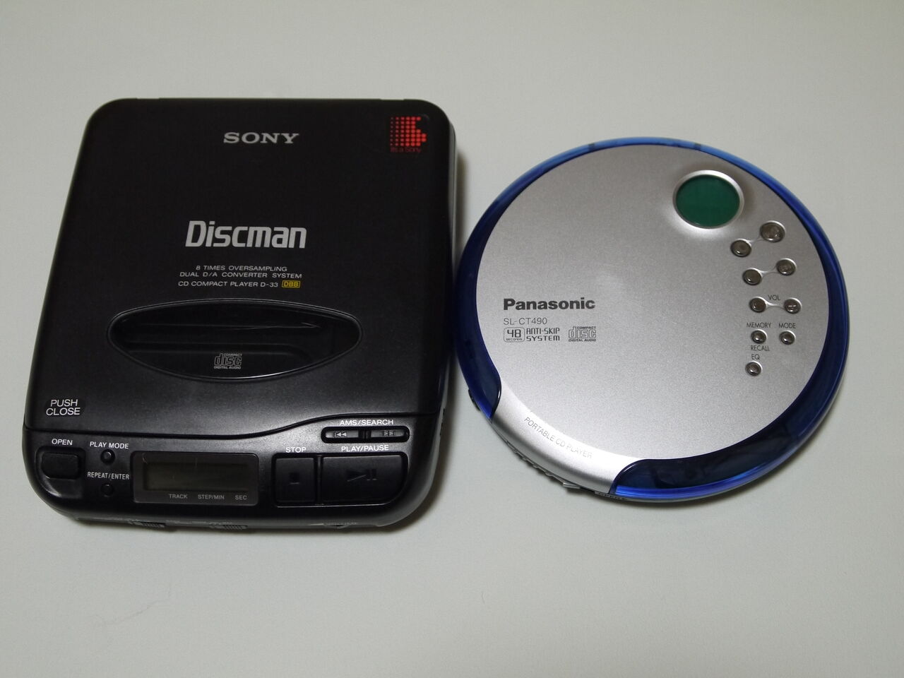 現有ポータブルCDプレーヤー比較 : (ヴィンテージではない 現有ポータブルCDプレーヤー比較 : (ヴィンテージではない