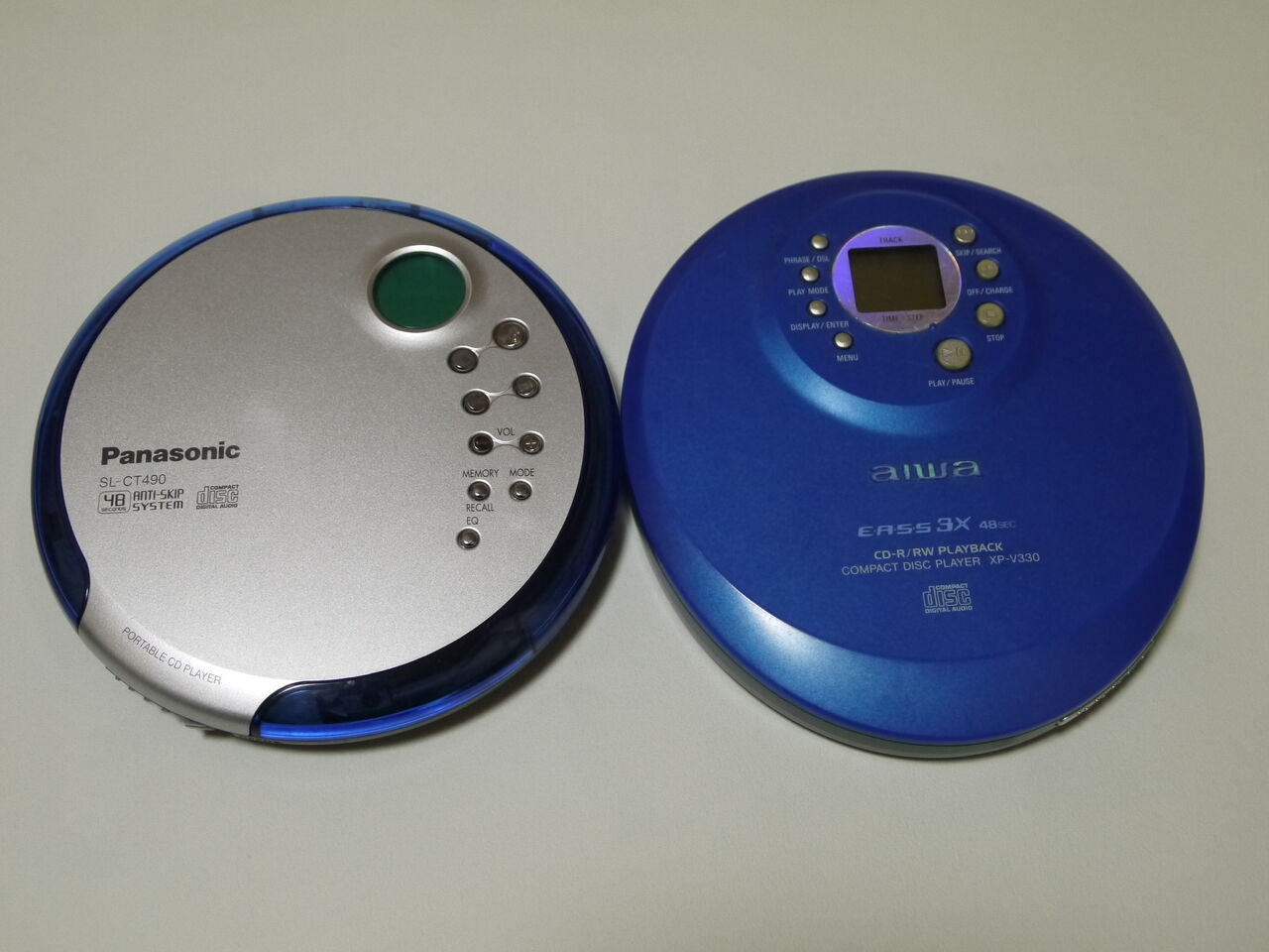 現有ポータブルCDプレーヤー比較 : (ヴィンテージではない 現有ポータブルCDプレーヤー比較 : (ヴィンテージではない
