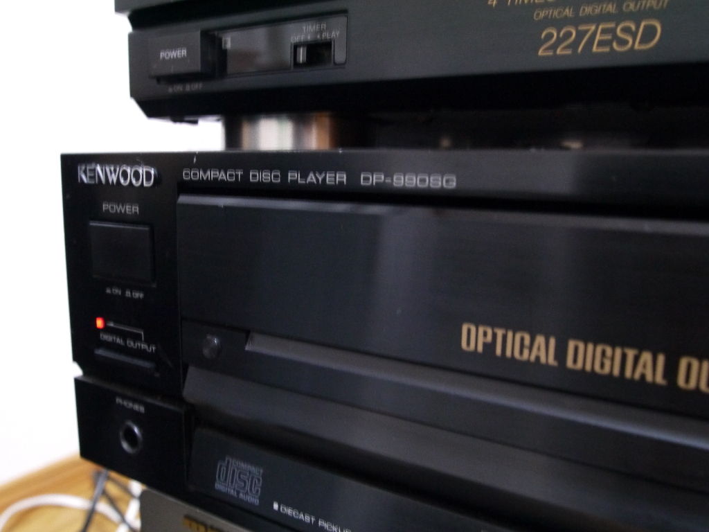 KENWOODのCDプレーヤーDP-990SGを買った : (ヴィンテージでは KENWOODのCDプレーヤーDP-990SGを買った : (ヴィンテージでは