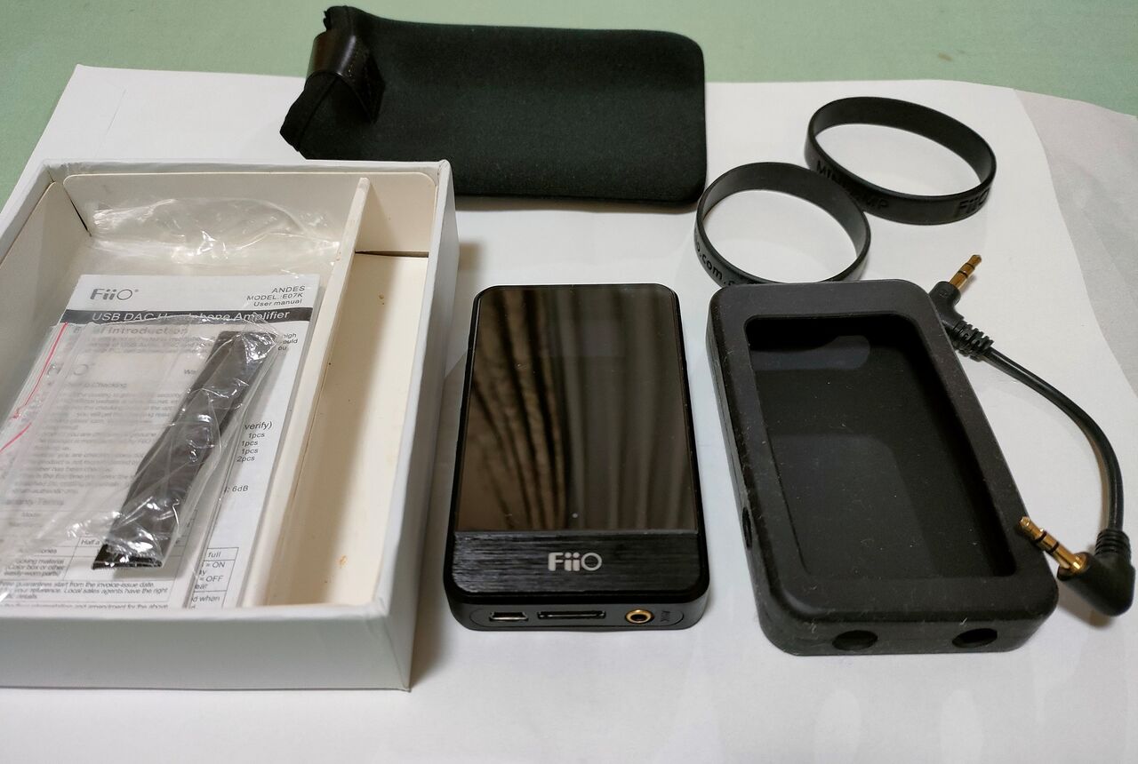 FiiO E-07Kジャンク品を買った : （ヴィンテージではない）レトロ 