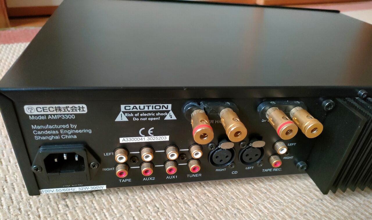 地雷を踏む CEC-AMP3300 : (ヴィンテージではない)レトロ 地雷を踏む CEC-AMP3300 : (ヴィンテージではない)レトロ