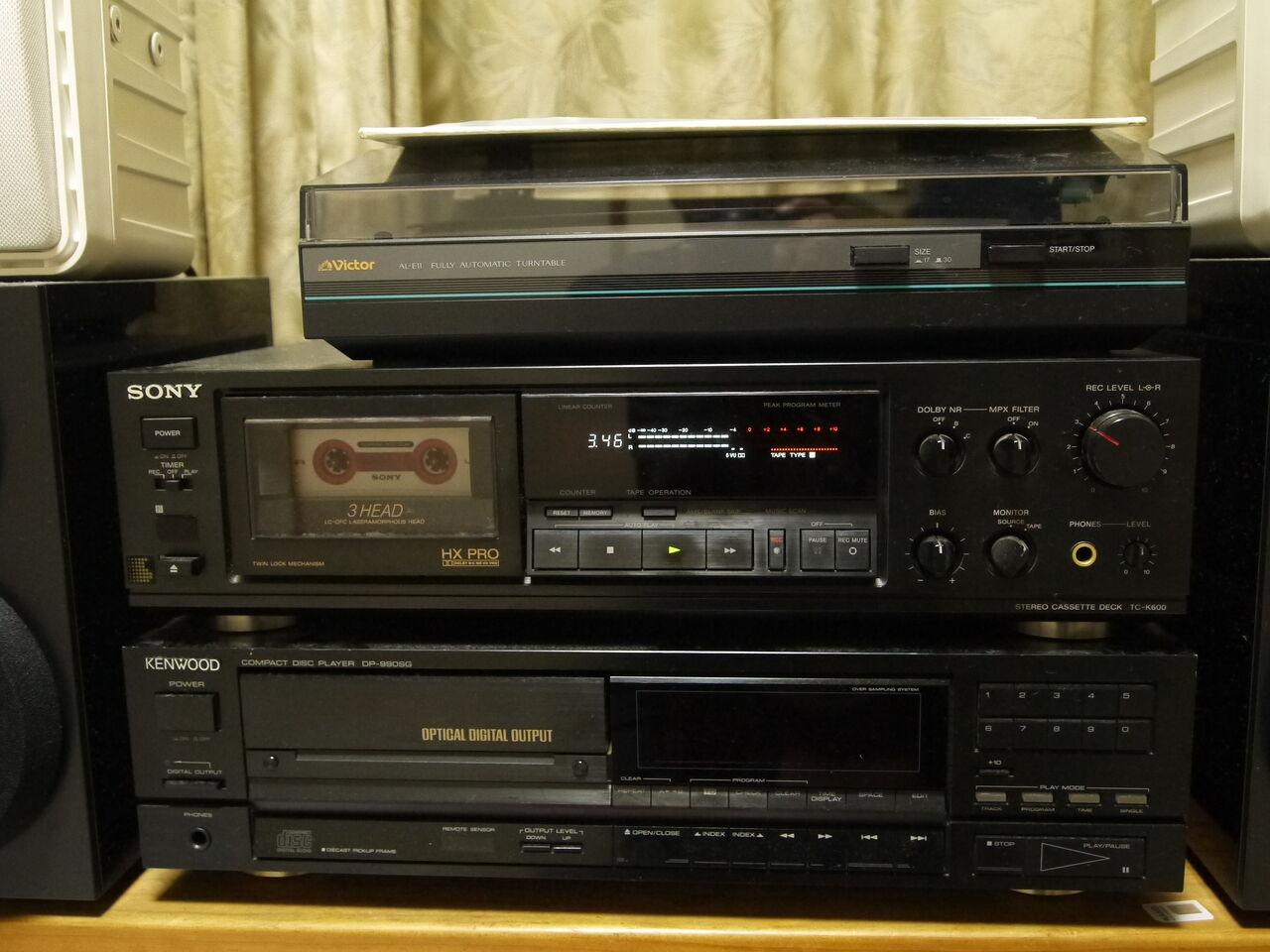 SONY TC-K600を再稼働させる : (ヴィンテージではない)レトロ SONY TC-K600を再稼働させる : (ヴィンテージではない)レトロ