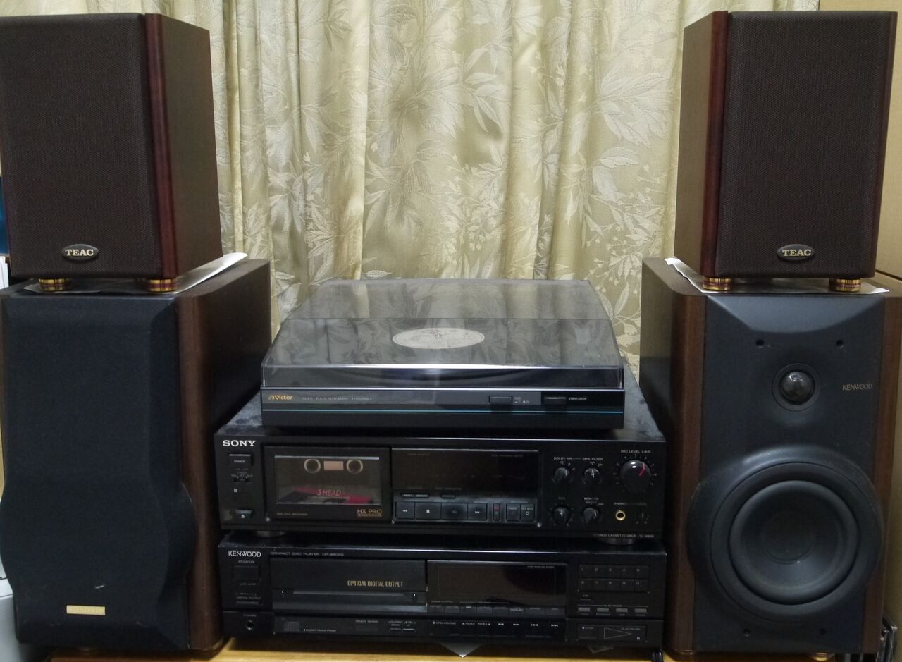 寝室システムにLSF-555(KENWOOD)導入 : (ヴィンテージではない 寝室システムにLSF-555(KENWOOD)導入 : (ヴィンテージではない