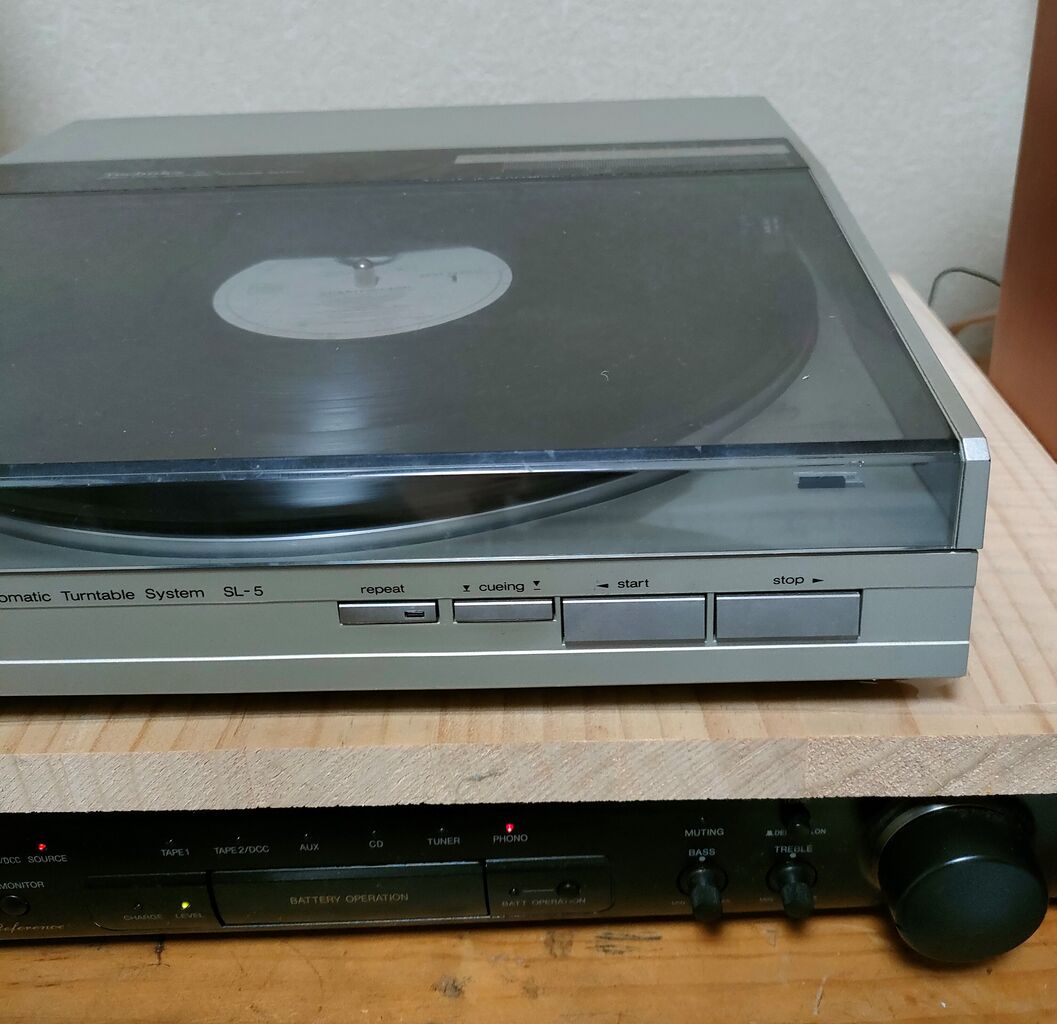 Technics　SL-5（レコードプレイヤー） Technics SL-5: BLUESS Laboratory