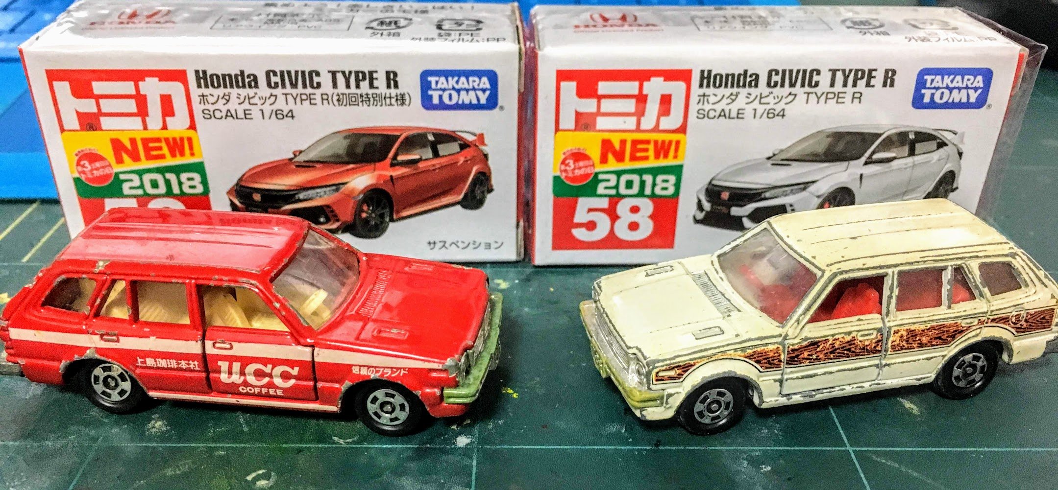 赤いシビック : トミカ解体所