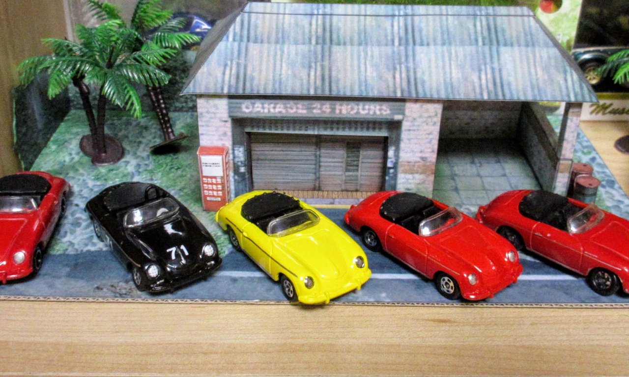 完成】ポルシェ356スピードスター スティーブマックイーン仕様