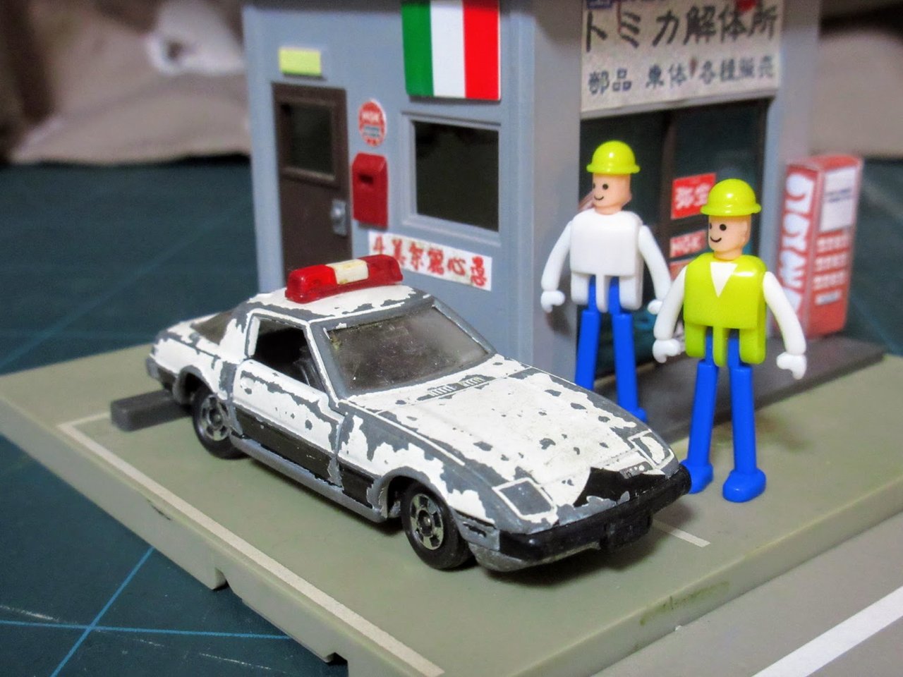 pimp my tomica! トミカ改造大作戦 RX-7 #2 : トミカ解体所