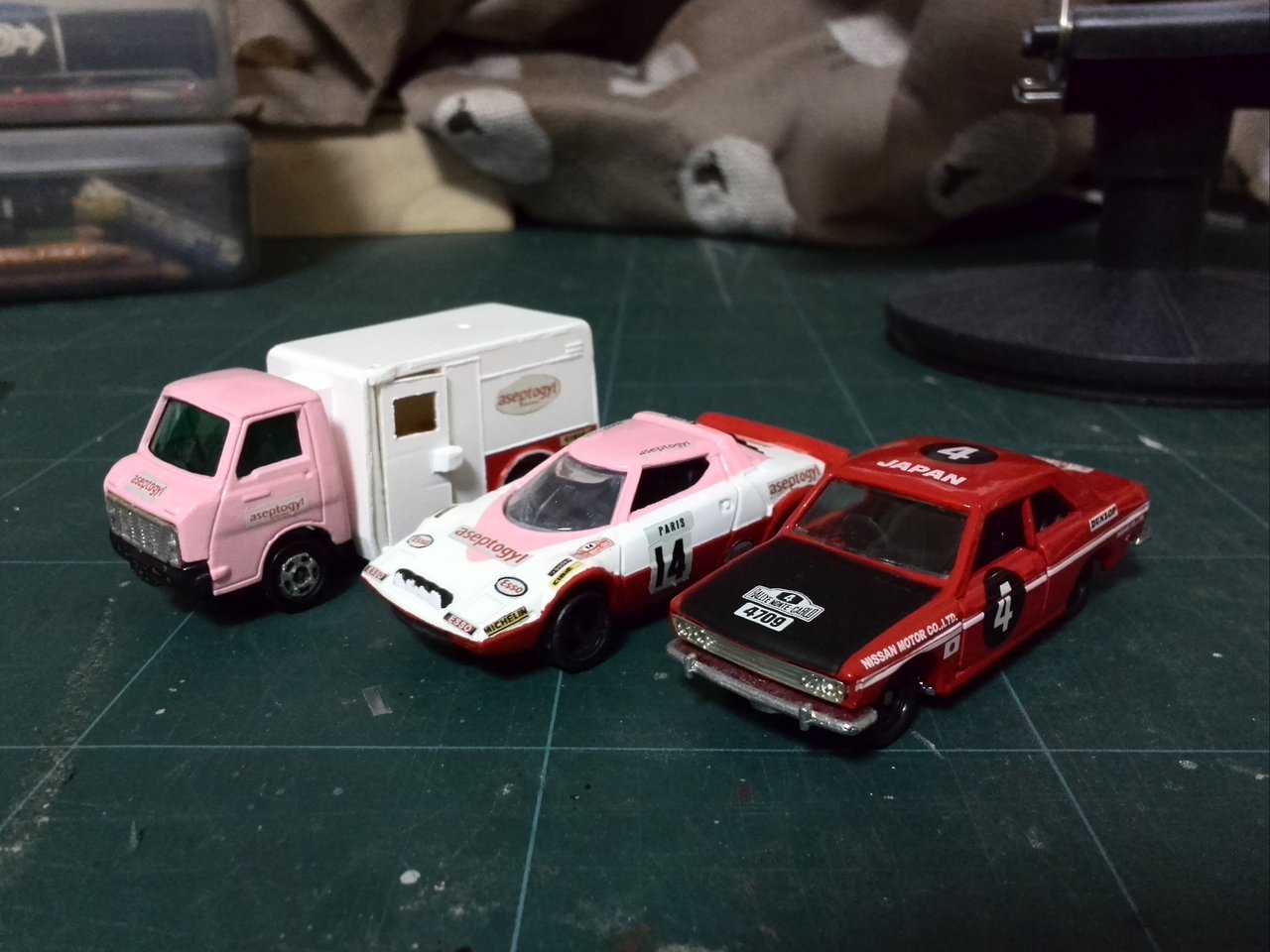 トミカ ラリーシリーズ No.1 4台セット トミカ ラリーシリーズセット復活希望 : トミカ解体所