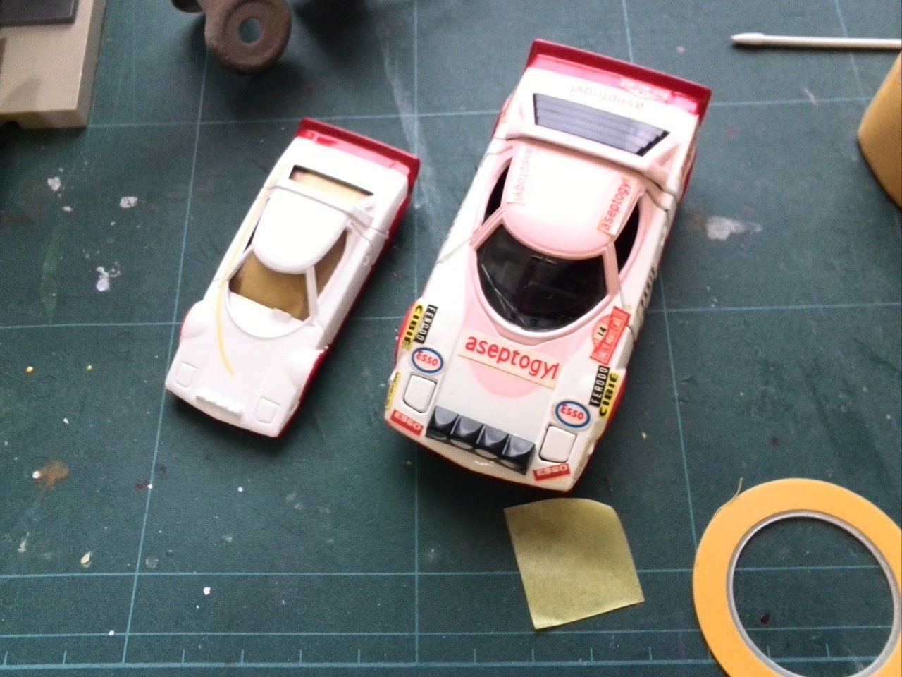 完成】LANCIA STRATOS HF aseptogyl Version. : トミカ解体所