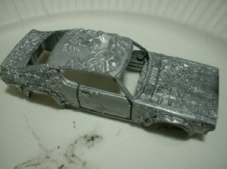 メッキ風トミカを作ってみた : トミカ解体所