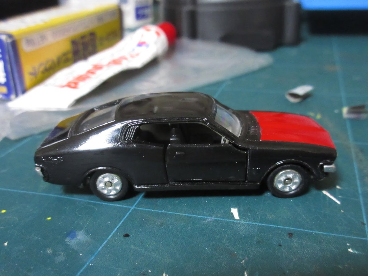 トミカ　マークII風 完成】トヨタマークIIラリー ダイヤペット風 : トミカ解体所