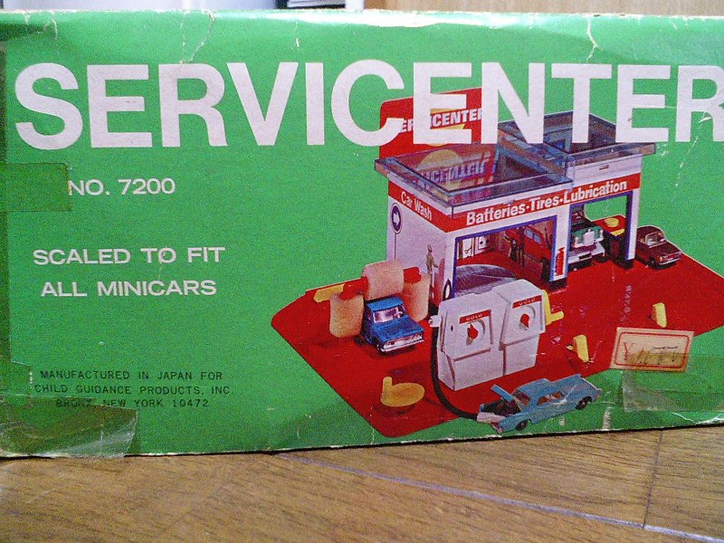 トミー サービスステーション : トミカ解体所