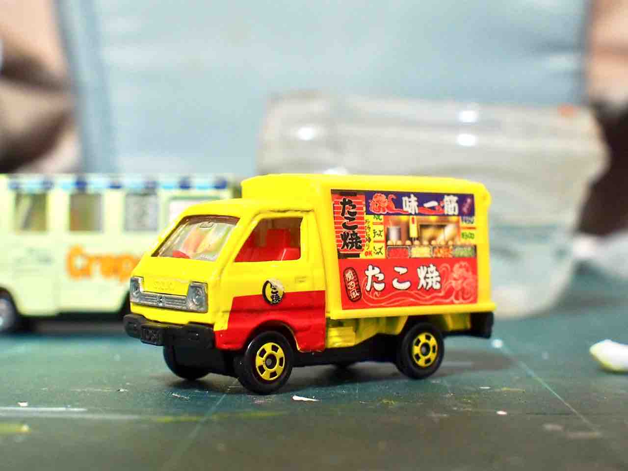 どこでもできたて販売中！移動販売車セット TOMICAトミカ トミカ