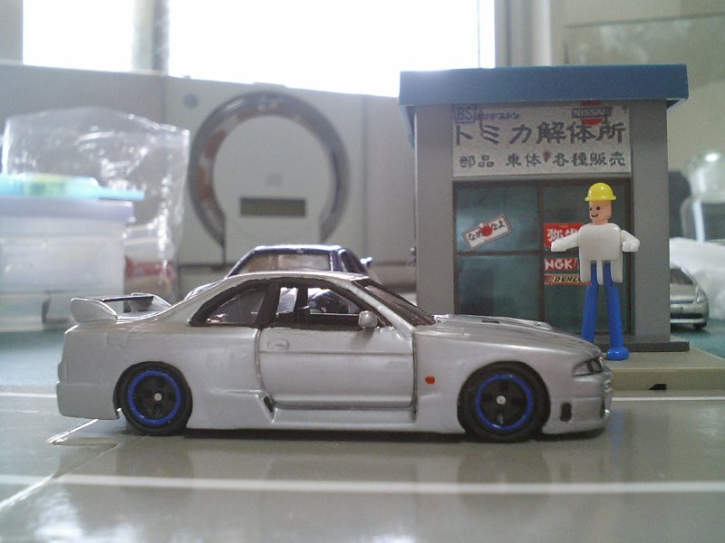 R33 Gt R Lm ロードゴーイングバージョン 完成 トミカ解体所