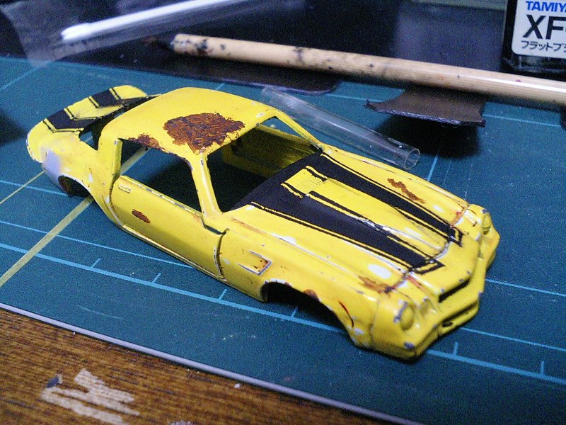 トミカ トランスフォーマー発売記念 バンブルビー1974製作記 #4