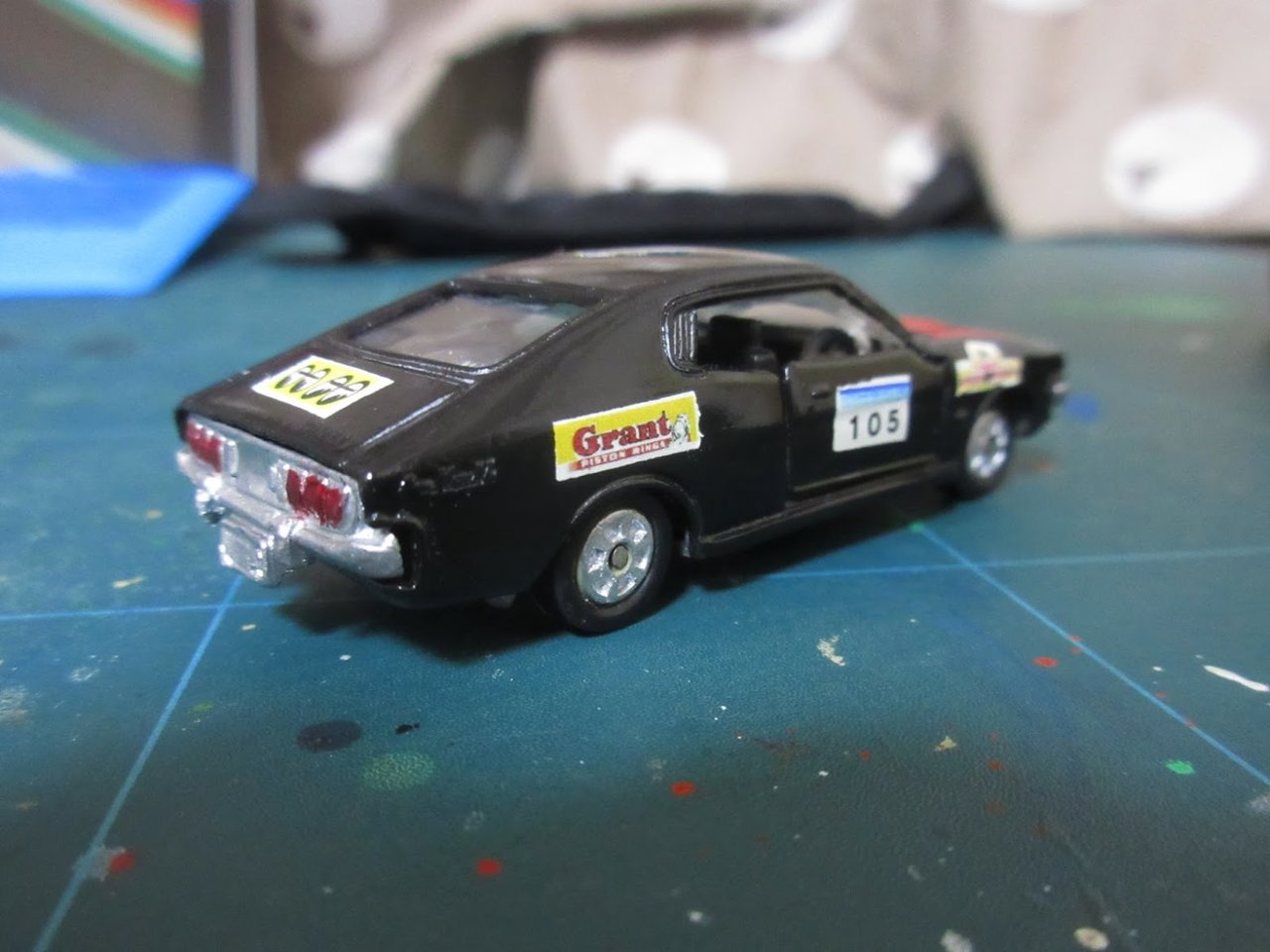 トミカ　マークII風 完成】トヨタマークIIラリー ダイヤペット風 : トミカ解体所