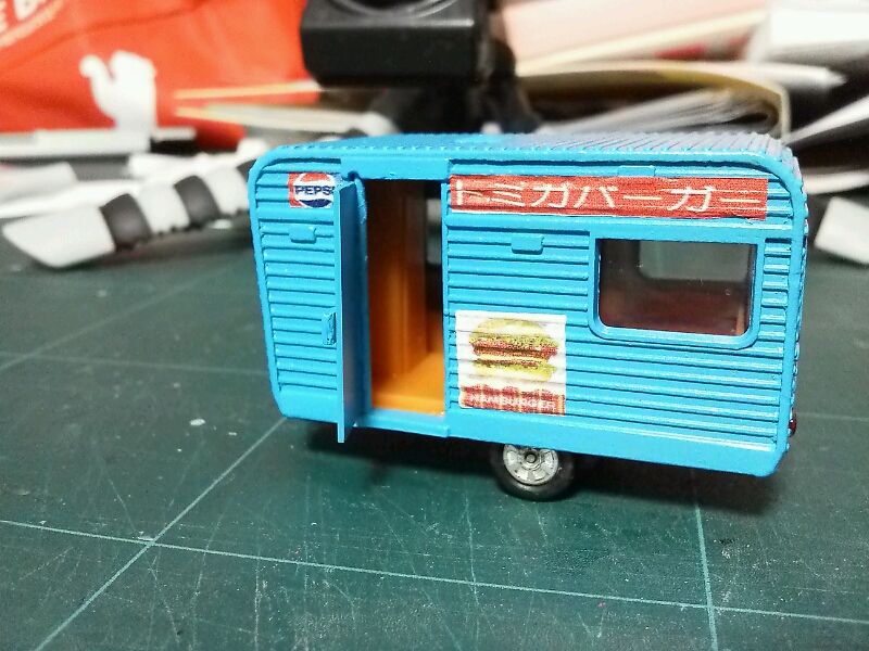 完成】NO.65 フランスベッドキャンピングカー : トミカ解体所 完成】NO.65 フランスベッドキャンピングカー : トミカ解体所