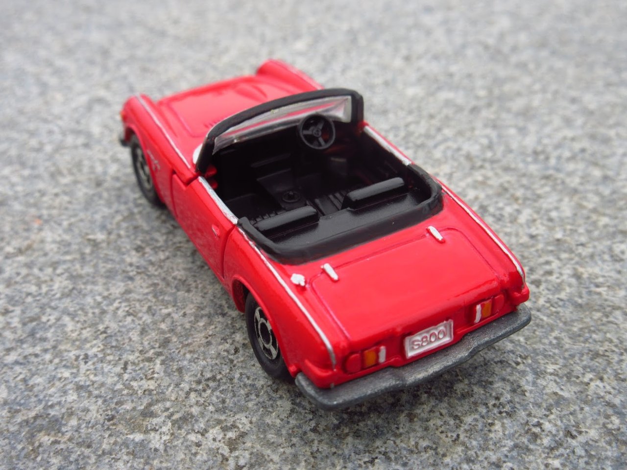 完成】ホンダS800オープン仕様 : トミカ解体所