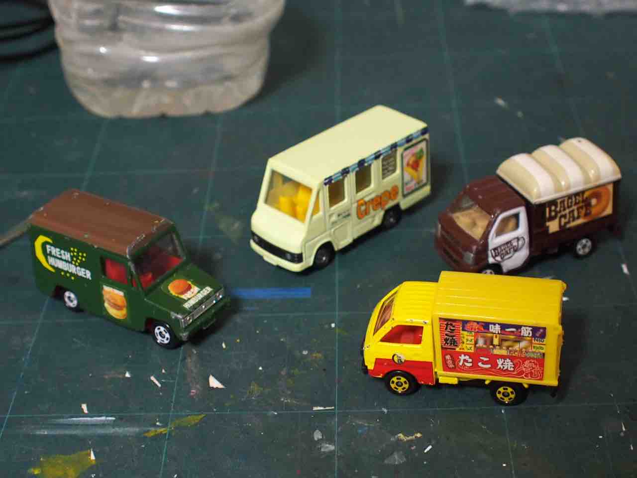 トミカ どこでもできたて販売中！移動販売車セット : トミカ解体所