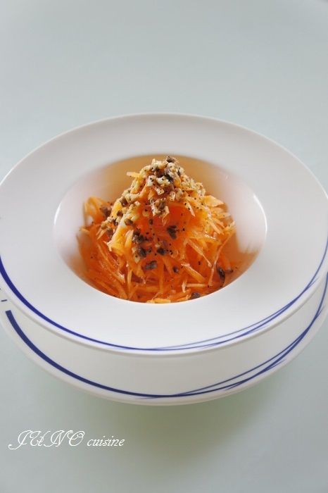 ☆ニンジンサラダ~焦がしニンニクバター掛け☆