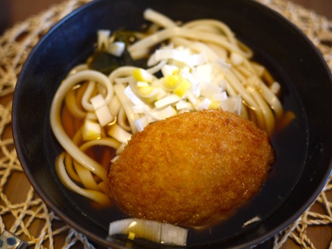コロッケうどんと浅草寺の豆まきとそら豆