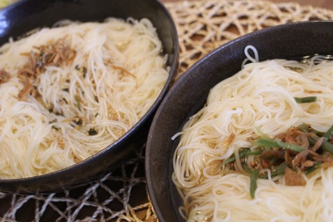 KALDIそうめんと生姜焼きと小川アナの涙