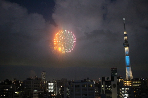 隅田川花火大会2018