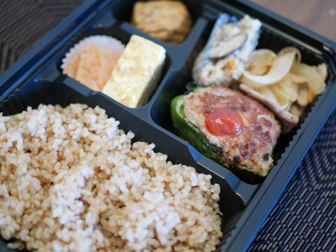 曇天のわびすけ弁当とラディッシュチキンとODA