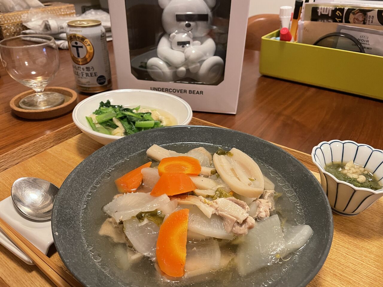 雪の喜多方ラーメンと根菜スープと益若つばさ 観音裏黄昏備忘録