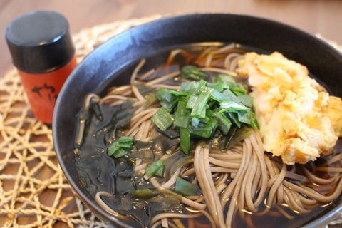 天ぷら蕎麦とほっこりおでん